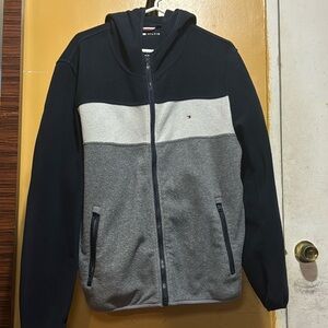 Tommy Hilfiger Men's Hooded Polar Fleece Jacket